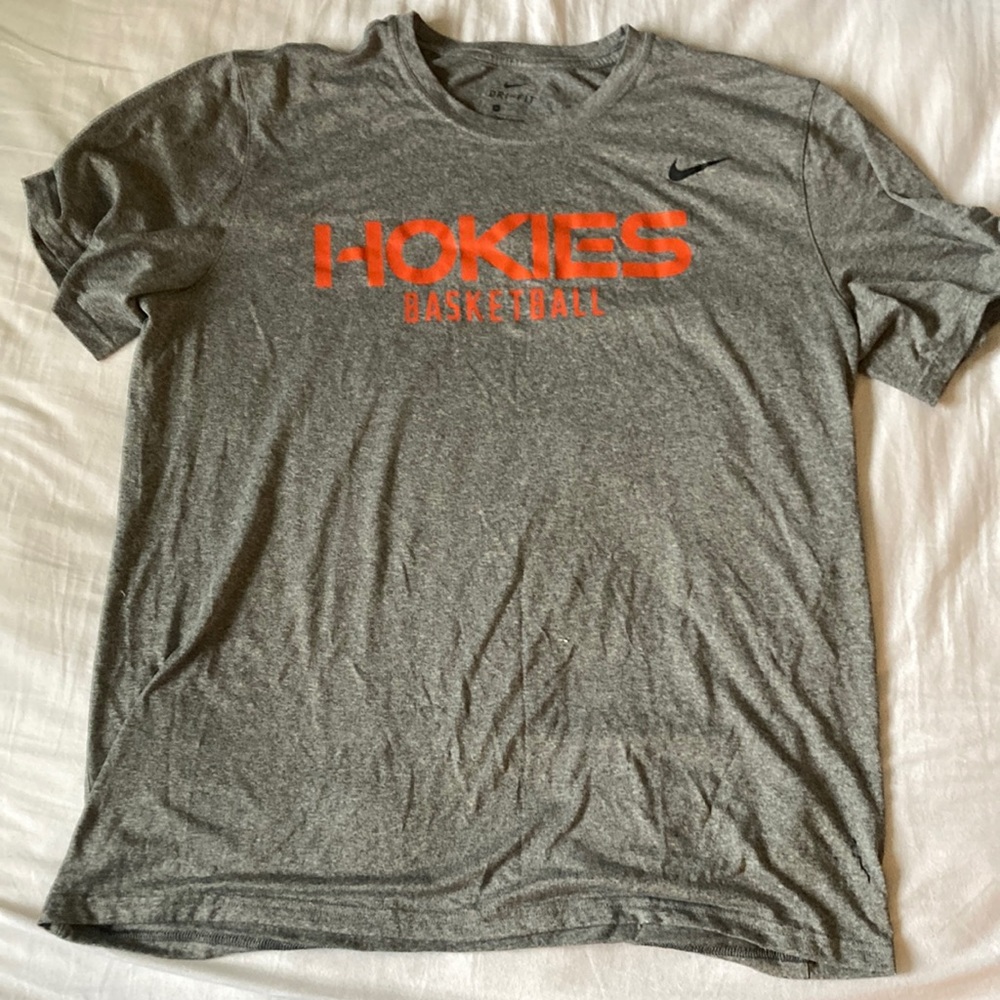 Men's Virginia Tech Basketball Nike Short Sleeve Shirt XL